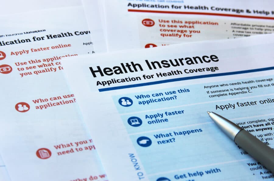 Application For Health Care Coverage